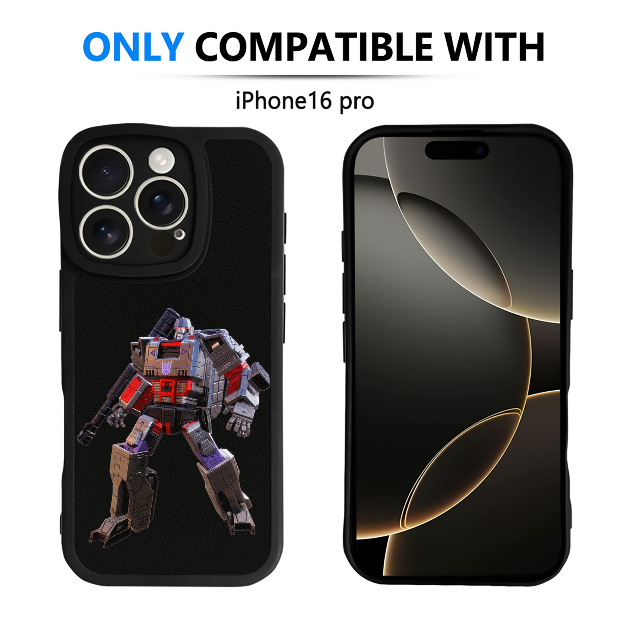 （画像用）  【iPhone 16シリーズ対応】シリコンスマホケース（レザー調） 材質：シリコン